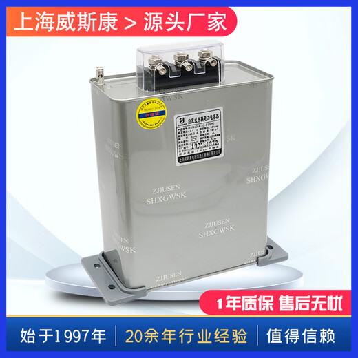 Viscon Shanghai BSMJ0.48-30-3(SH) self-healing low-voltage parallel capacitor three-phase reactive power 0.48-10-3(SH)