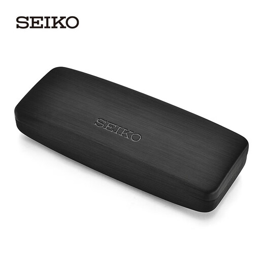精工（SEIKO） 眼镜盒便携抗压原装收纳盒+1个镜布 镜盒+镜布