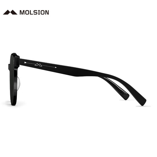 MOLSION Xiao Zhan's same style Korean style sunglasses D-shaped fashionable large frame sunglasses driving mirror MS3025C10