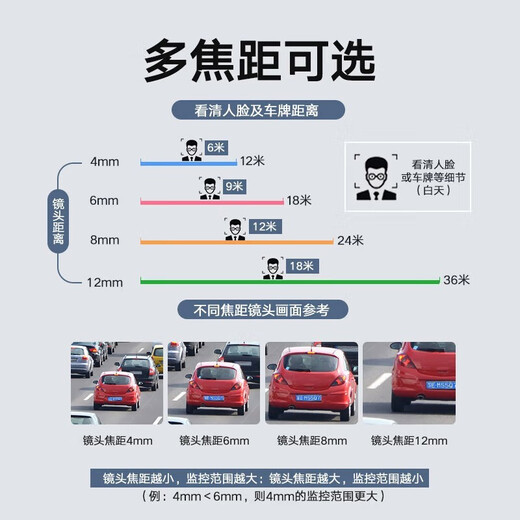 
HikVISION surveillance camera indoor and outdoor household bolt 2K high-definition full color night vision POE network camera home outdoor probe mobile remote monitor security equipment 3 million full color power version DS-IPC-B13HV3-LA 4MM focal length