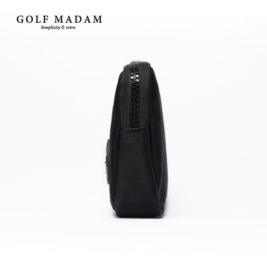 Golf (Golf) Frauen kleiner frischer Kupplungsbeutel Leichtes Kapazität Handgratt Tasche Trendy Mode Frauen Reißverschluss Clutch Geschenk für Freundin cool schwarz