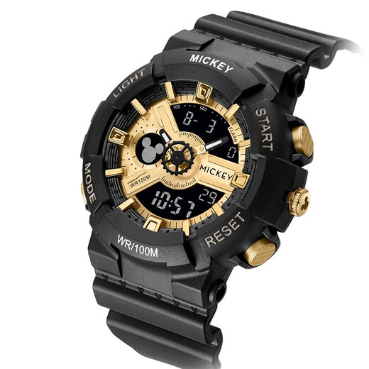 Disney Watch Student Sports Sports Water Estudiantes de secundaria de secundaria Adolescentes Electronic Watch Electronic Swimming Middle School Boy Electronic Watch Belt Red Belt MK-15052H