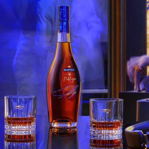 马爹利（Martell）名士VSOP 法国进口干邑白兰地 洋酒烈酒 商务宴请送礼 【名仕6斤装】礼盒装 3000mL 2瓶