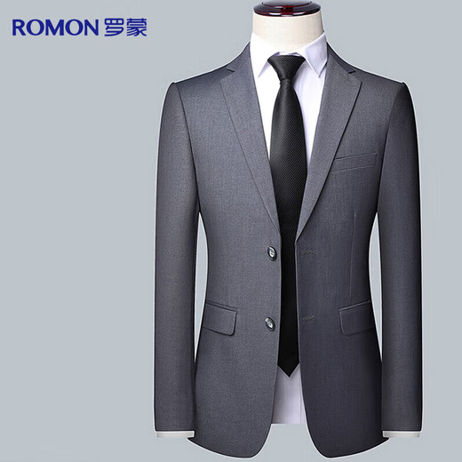 Romon-Anzug Herren Viersaison Slim Professional Business Formal Tops Herrenanzug Jacke Freier Single-Männer-Anzug