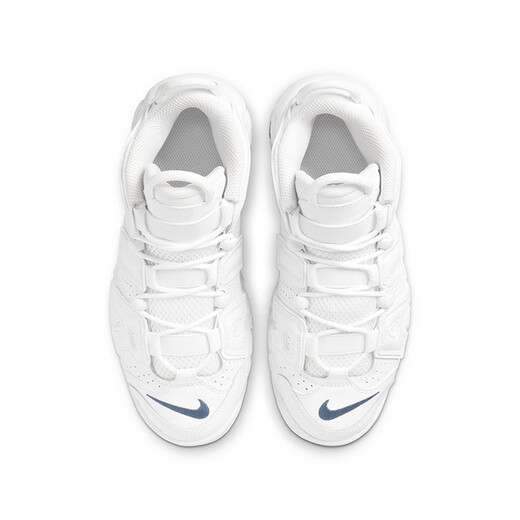 耐克（NIKE）女鞋2025夏季新款Air more Uptempo皮蓬减震篮球鞋大童运动休闲鞋 DH9719-100白色 38.5