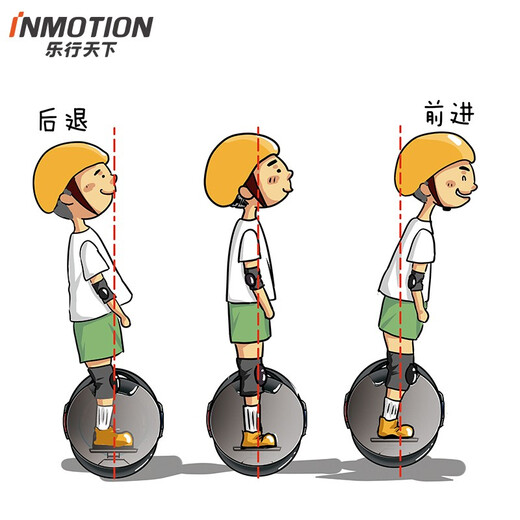 乐行天下（INMOTION）单轮独轮平衡车V5黑色体感车思维车APP管理V5C/V5D/V5E/V5F V5【极速20km/h+续航20km】