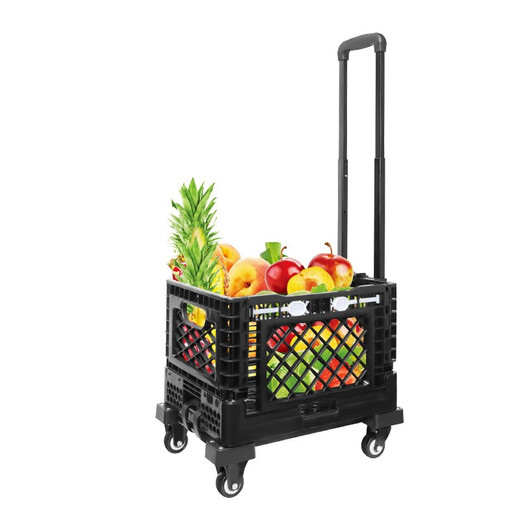 Xinyue Changhui hand-pull truck folding trolley trolley luggage cart small trolley trailer grocery car load bearing 160 Jin [Jin equals 0.5 kg] L017