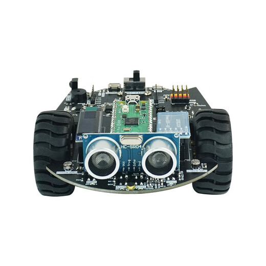 Yahboom Raspberry Pi Pico2 Kit de carte de développement de voiture intelligente Micropython Programmation du robot Capteur Introduction Bluetooth App Pico2 Robot Car (y compris la carte mère PICO2)