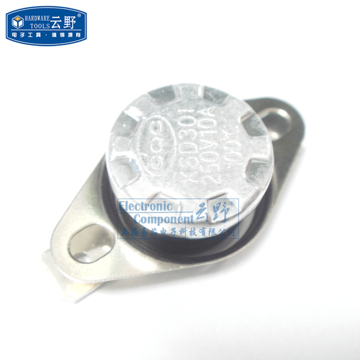 Yunye Normally Open Temperature Switch KSD301 Temperature Control Switch Jump Thermostat 250V 10A
