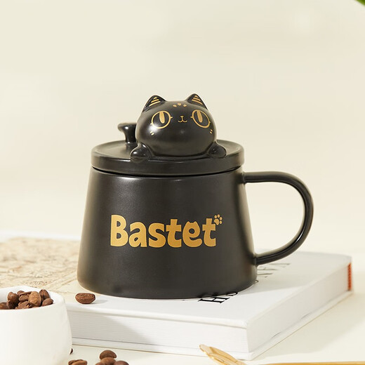 British Museum Mug Anderson Cat Mobile Phone Holder Ceramic Drinking Cup for Men and Women Birthday Gifts Birthday Gifts Cute Cat Mobile Phone Holder Mug