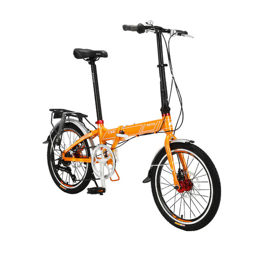 Bond Fujita 20-inch Shimano 7-speed dual disc brake folding bicycle mini student children's bicycle for men and women