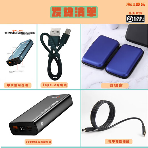 Sevinia适用于卡西欧电子琴CT688 788 877 799锂电池移动电源12V/9v 2万毫安加强升级版 带充电头 卡西欧12v外正内负5525接口