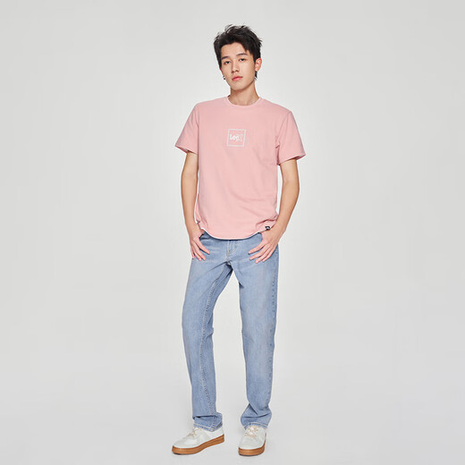 Lee25早春新品726标准中腰直筒五袋款中蓝色男牛仔裤潮流A08176 中蓝色 33