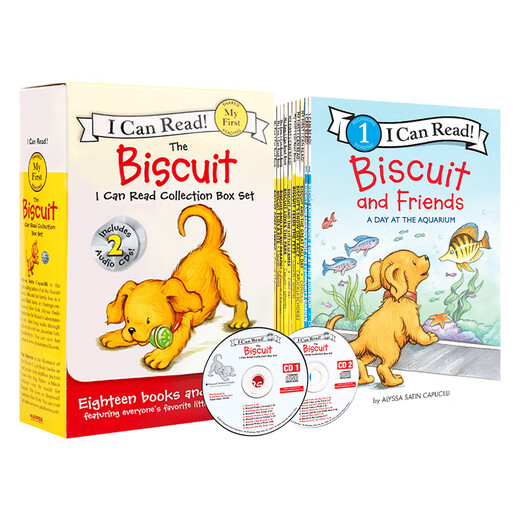 【全新】英文原版进口 Biscuit 小饼干狗英文 大全套28册（18册盒装+8册My First+2册Level 1） I Can Read系列 分级阅读绘本