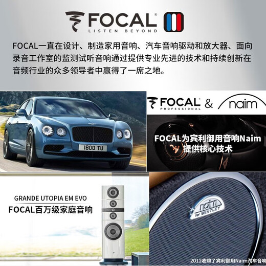 FOCAL劲浪标致汽车音响408 508 5008 DS9 DS7 DS5雪铁龙天逸c6专车喇叭 中置套餐
