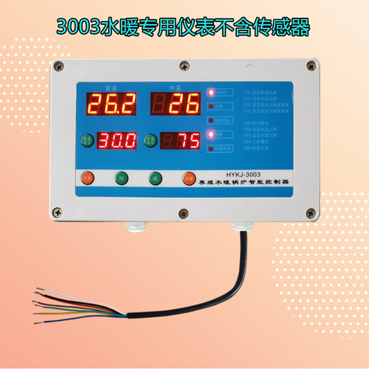 Breeding boiler hot blast furnace controller water heating air heating automatic digital intelligent temperature control intelligent temperature control instrument water heating instrument 3003 with sensor