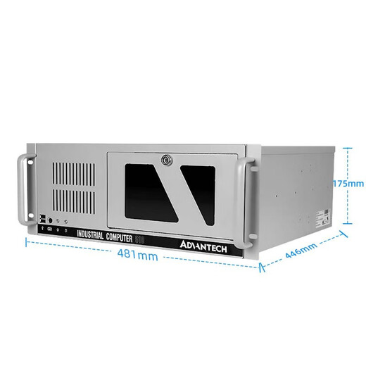 DWTPC点微研华工控机IPC-510/610L工业电脑主机i7双网口服务器冗余电源主板4U机箱视觉检测 684G2/I7-6700/8G/128G/SSD 研华IPC-610 250W[其他配置详咨