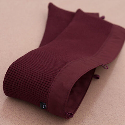 Mu Ming'erlai down jacket collar protective cover fake collar winter universal cotton coat knitted threaded collar protective jacket removable and washable anti-dirty black one size fits all