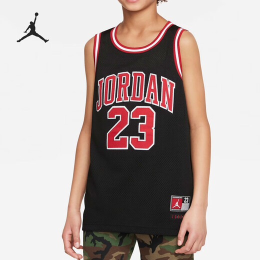耐克（NIKE） Jordan夏季新款无袖青少年篮球服 DO1968-687 S