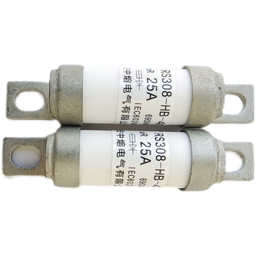 中熔RS308-HB熔断器 690V 25A 32A 40A 63A 80A新能源汽车保险丝 32A