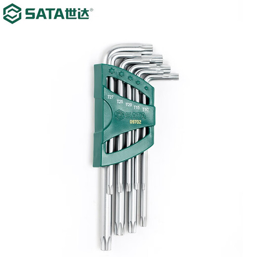 SATA Tools 9-piece extended plum blossom hexagonal wrench set star-shaped set 09702