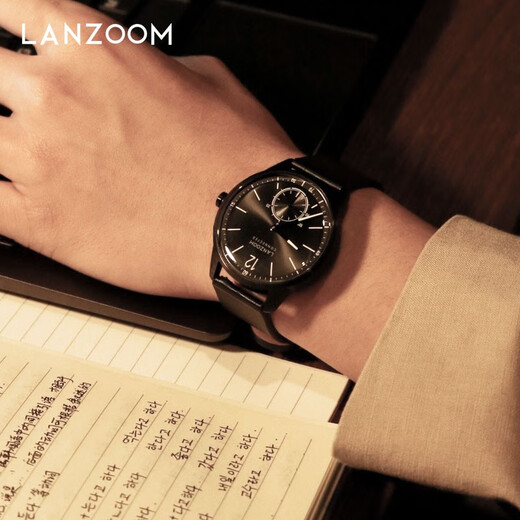 LANZOOM Blue Black Knight Watch for Men Tan Jianci's Same Style Black Knight Student Watch as a Christmas Birthday Gift for Boyfriend JD Straight Hair Classic Popular Mosel13