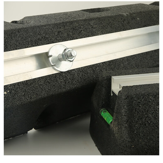 TLXT is suitable for air-conditioning outdoor unit shock-absorbing pad base, central air-conditioning anti-shock pad floor-standing bracket, noise reduction rubber big foot base, suitable for Gree Haier CD500*163*98, load bearing 250 kg, one pair with water