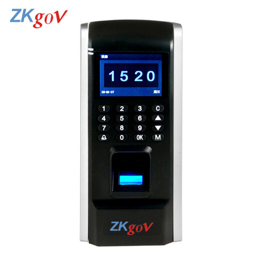 Yikato F8 card swipe fingerprint access control machine fingerprint access control system faceless swipe card password access control machine ID card password access control set: Set 2: F8 host + double electric plug lock accessories