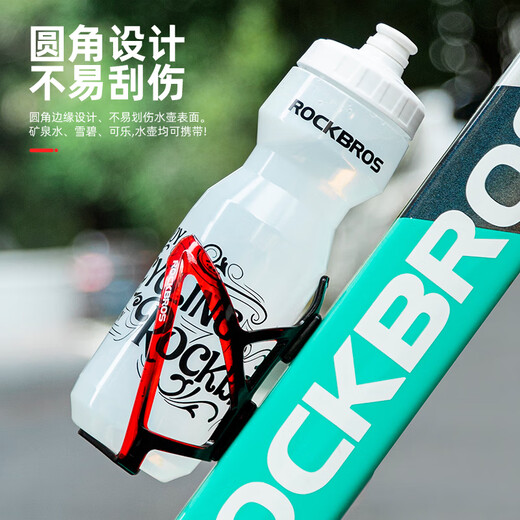 洛克兄弟（ROCKBROS） 自行车水壶架炫彩公路车山地车水杯架骑行支架装备配件 全黑