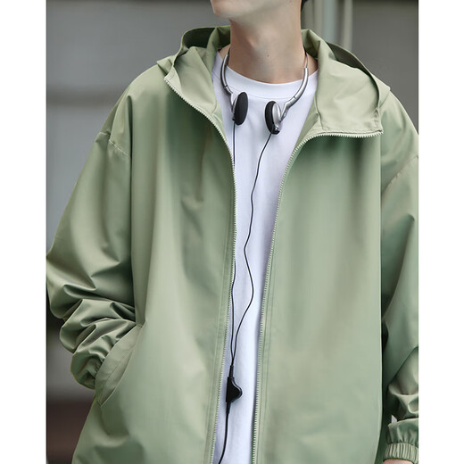 OEMG Japanese black samurai jacket tops for men and women cityboy spring, autumn and summer assault style jackets American work clothes black XL recommended 125-140Jin Jin equals 0.5 kg