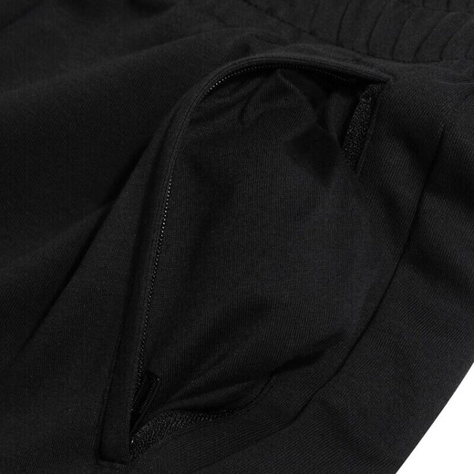 Adidas official website official pants men 2025 spring new men's pants sweatpants breathable casual pants knitted trousers IQ1381/black L