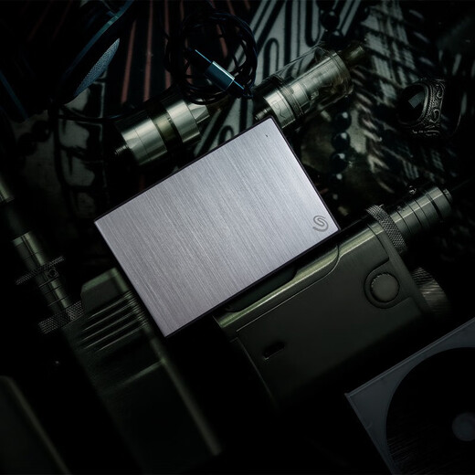 希捷（SEAGATE）移动硬盘 USB3.0 希捷铭加密硬盘1T/2T/4T/5T 2.5英寸 机械移动硬盘 拉丝金属外观 【新铭】数据恢复 硬件加密 银 2TB
