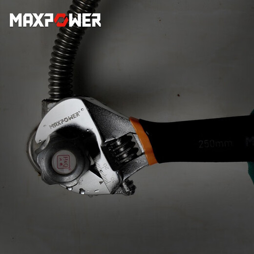 XMSJ Mothable Wrench Multifonctional Movable Plate Match Pandle Prophe Prophe Proprete Anti-Slip Wrench Momening Movable Opening Wrench 4 pouces 100mm Opening 15mmm11303