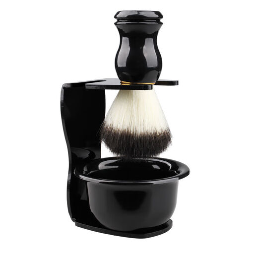 [Goods sélectionnés] Casqueur de rasage coffret à rasage à rasage à la mousse crème Brousse de rasage de rayons Bol bol bollard à barbe Haute