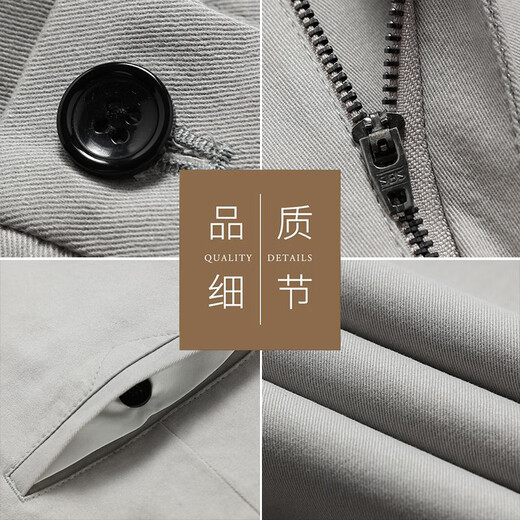 啄木鸟（TUCANO）休闲裤男士四季款纯色商务休闲直筒修身百搭长裤子男装 黑色32