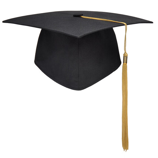 [Graduation Bachelor's Hat] Graduation Ceremony Hat Degree Hat Master's Hat Doctor's Hat Adult Hat Tutor's Hat Tutor's Hat - [Composite Cardboard]