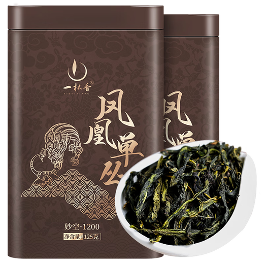 Eine Tasse duftender Oolong -Tee Chaozhou Single Pine Entenscheiße Duft 250 g Geschenkbox Tea Phoenix Single Cong It Yourself Bulk Geschenk