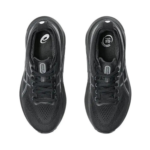ASICS GEL-KAYANO31 Soporte estable Las zapatillas para correr para zapatos para mujeres para viajes para el entrenamiento corriendo zapatos deportivos transpirables 1012B671-001-Black-Black Warrior-D de ancho el último 37.5 El tamaño del zapato es relativamente pequeño, compre la mayor parte del tamaño