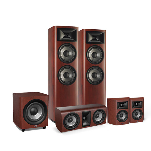JBLSTUDIO680/690/698家庭影院主音箱客厅落地HiFi发烧音响5.1声道环绕重低音音响播放器 【标准版】STUDIO665C 中置-黑色