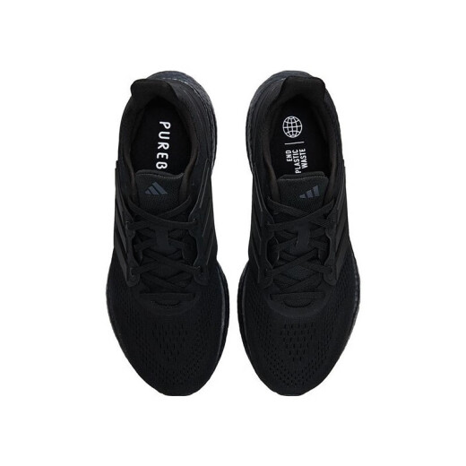 阿迪达斯 （adidas）男鞋2025新款夏季PUREBOOST 23运动鞋缓震跑步鞋低帮休闲鞋 IF4840黑色 40.5