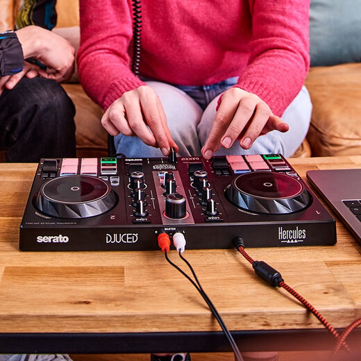 Hercules Inpulse 200 MK2 entry-level disc player novice DJ party student party dormitory home nightclub portable digital controller set Inpulse200 MK2+ domestic headphones