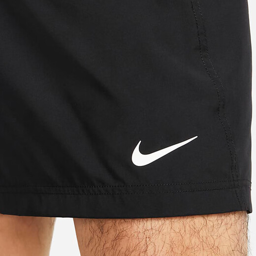 耐克（NIKE）男子百搭速干无衬里短裤 DRI-FIT FORM DV9858-010 黑色 XL 