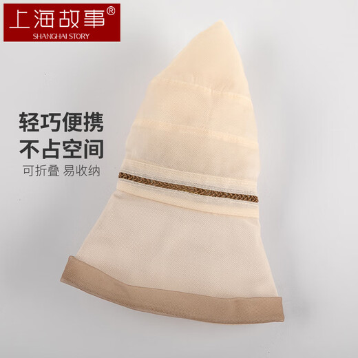 Shanghai Geschichte Mulberry Seiden Sonnenhut Frauen Einfacher Schwim Sonnenhut atmungsaktives Sonnenschutz Seidenfischer Hut Chinesische Valentinstag Geschenke Freundin Freundin Freundin