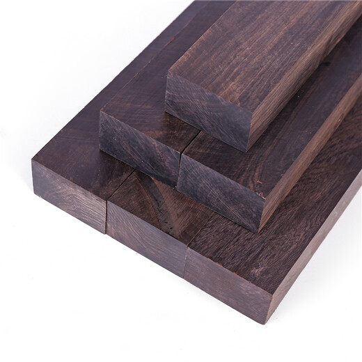 Qianbaolai peach wood hairpin diy wood mahogany small material hand-carved wood hairpin material red sandalwood black sandalwood green sandalwood material Argentine green sandalwood (scented) one