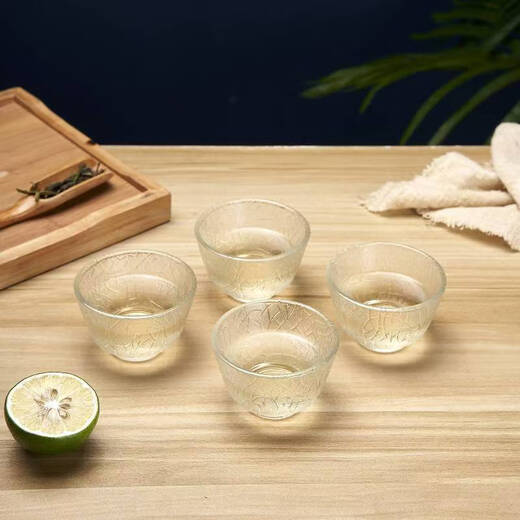 Teapot tea set complete tea set tea water separation glass heat-resistant teapot scented tea set tea leakage green handle one pot four cups 1000ml