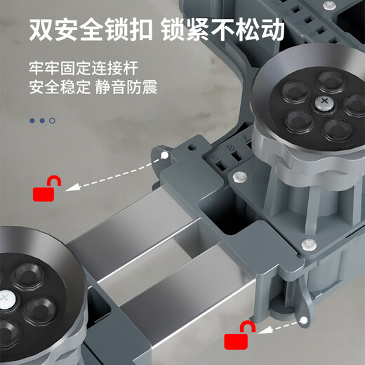 Jianxun universal universal fully automatic washing machine base shock-absorbing anti-slip elevated base drum pulsator removable semi-automatic washing machine base 20000+ sold Justable 4 suction cup foot gray pulsator suitable