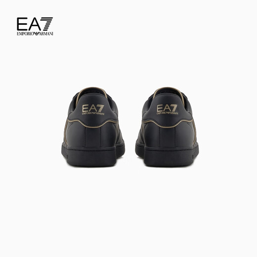 EMPORIO ARMANI/Armani official flagship EA7/New men and women couples board shoes sports casual shoes 2025 summer M701-Black/Gold 38.5