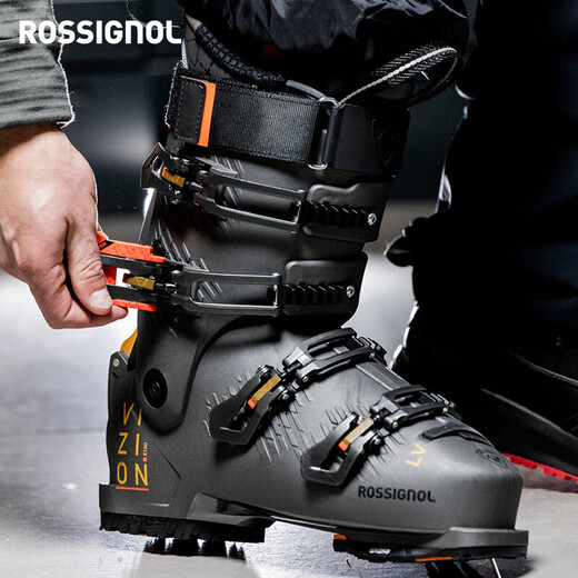 ROSSIGNOL25/26新品金鸡男士双板滑雪鞋VIZION道内快速穿脱雪鞋100-120 黑色-硬度100(RBN7090) 27