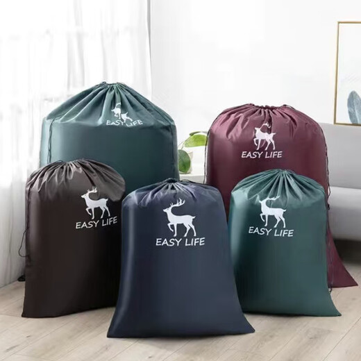 Kunsui Quilt Aufbewahrungstasche Fahren Sie große Kapazität, um Kleidung und Gepäck zu organisieren, die staubfeste Verpackungsbeutel bewegt werden.