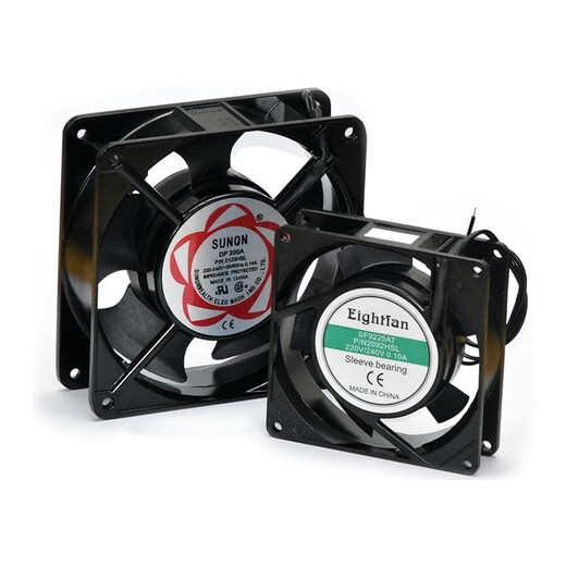 UIS refrigerator freezer cooling fan 220V axial flow cooling fan display cabinet fresh cabinet cooling fan with 12x12cm (thickness 3.8cm)